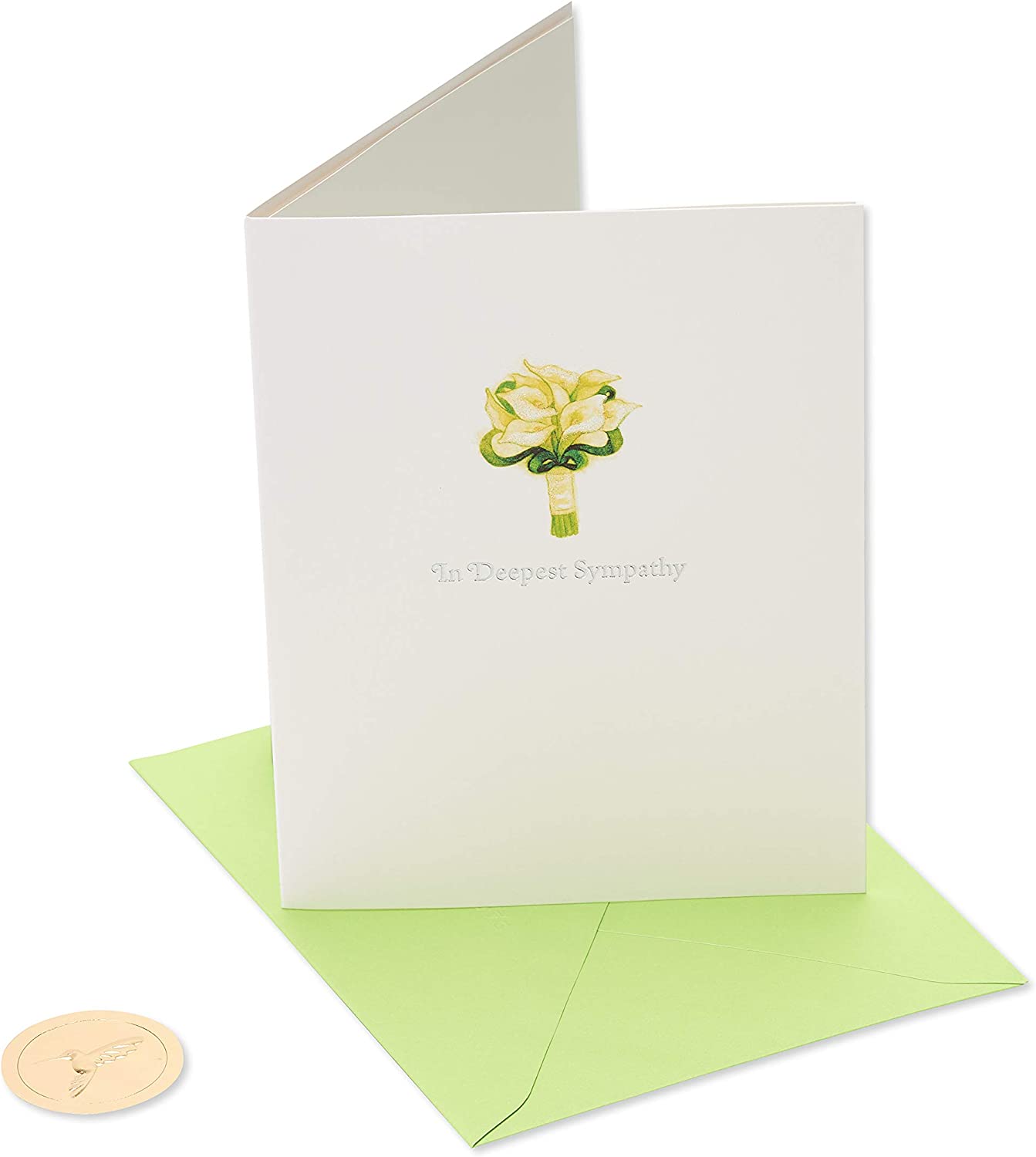 Papyrus Sympathy Cards with Envelopes, Crocus and Peace (2-Count) - Image 4